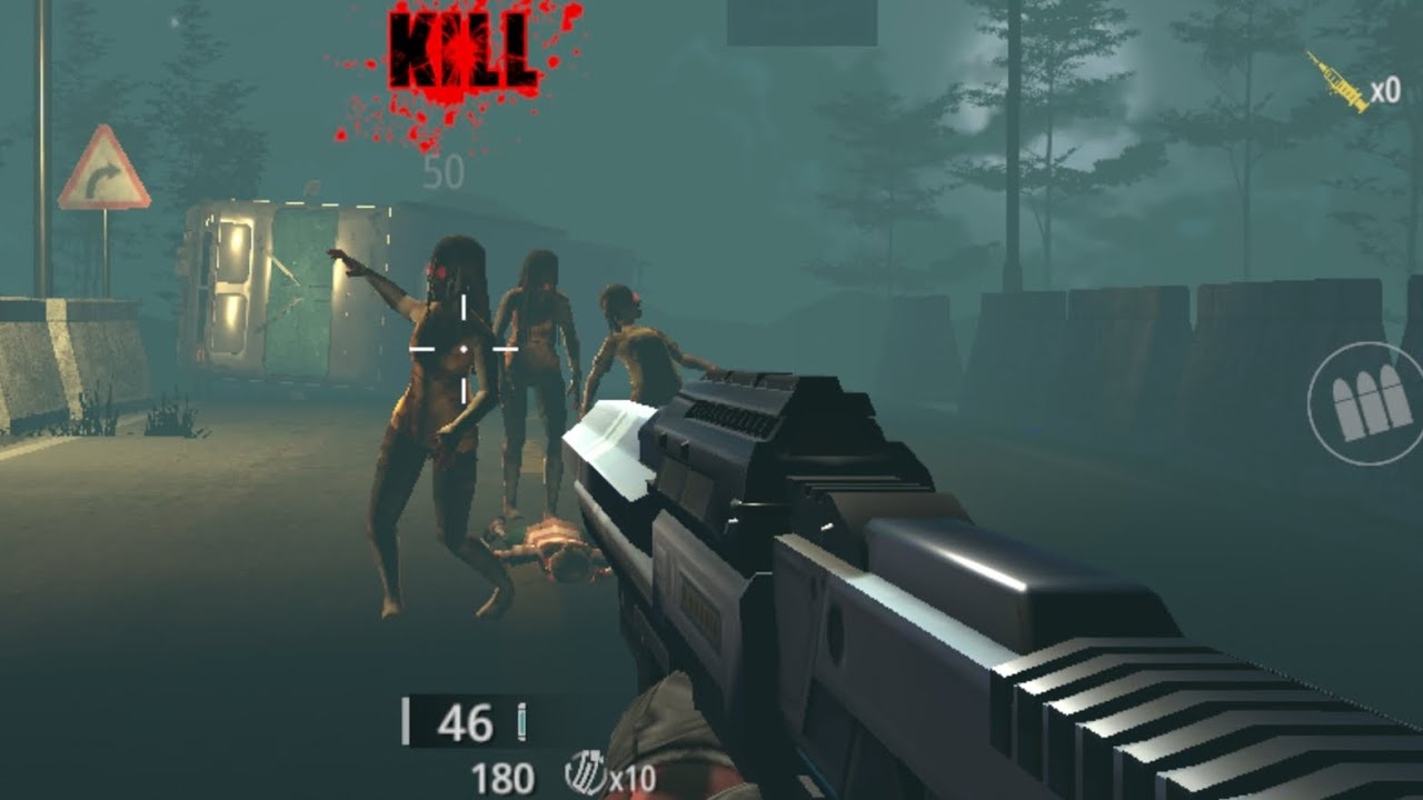 ज़ोंबी को shoot किया मशीन gun से | ज़ोंबी Gaming Escape | शहर में खतरनाक ज़ोंबीयों का खौफ || 
