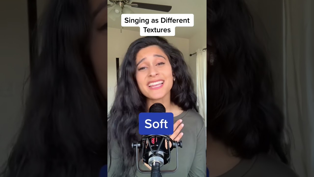 Singing as Different Textures