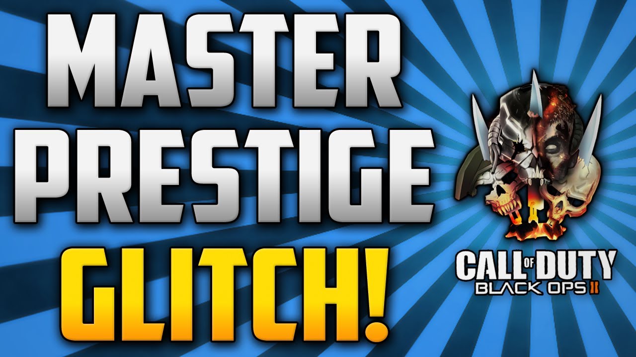 Black Ops 2 Prestige Glitch -  BO2 Instant Master Preseige Online! (Tutorial)