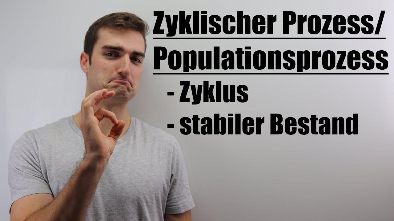 Zyklische Prozesse / Populationsprozess - Zyklus, stabiler Bestand (3 Zustände) | Fit im Mathe-Abi