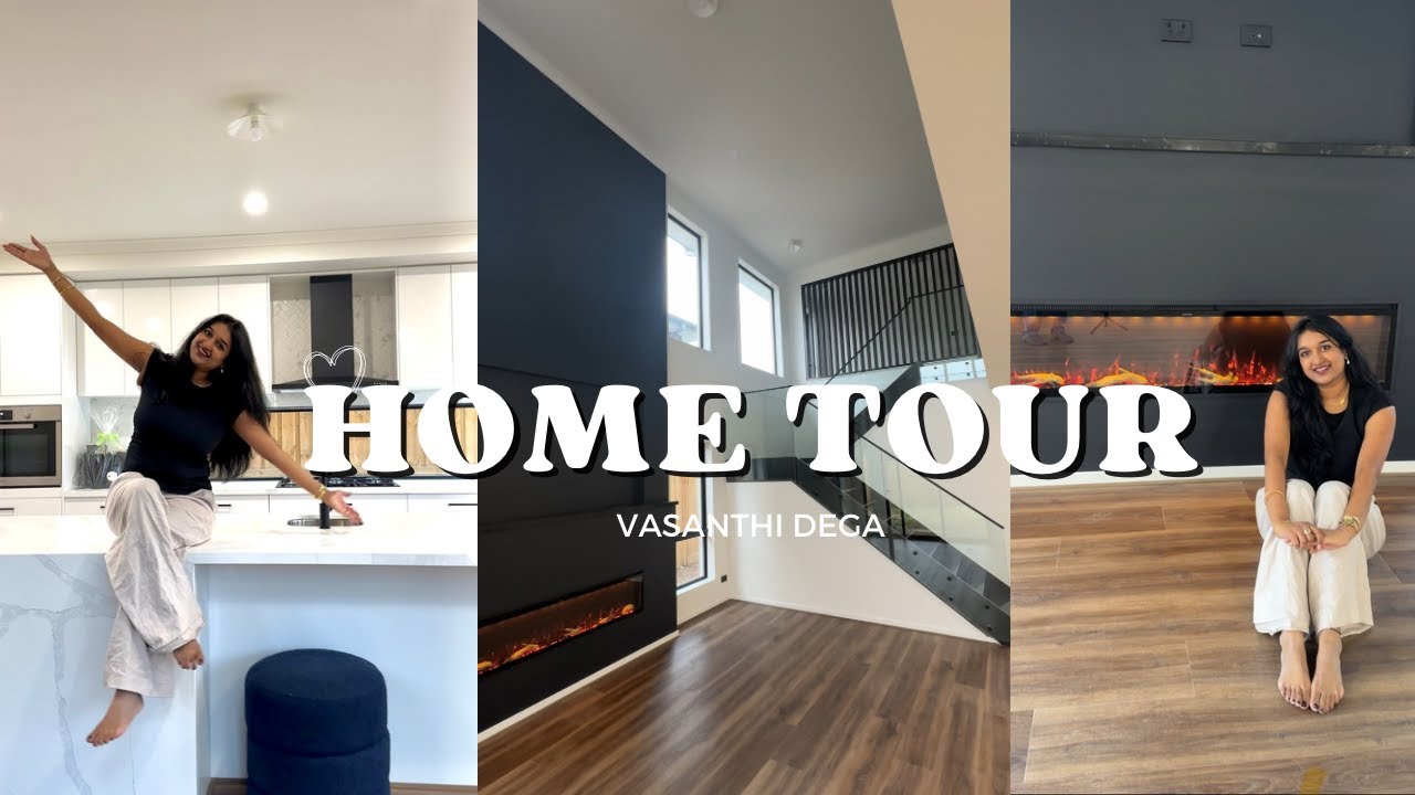 Welcome to Our New Home ❤️ | Australia | Double Storey | Home Tour In Melbourne | Vasanthi Dega |