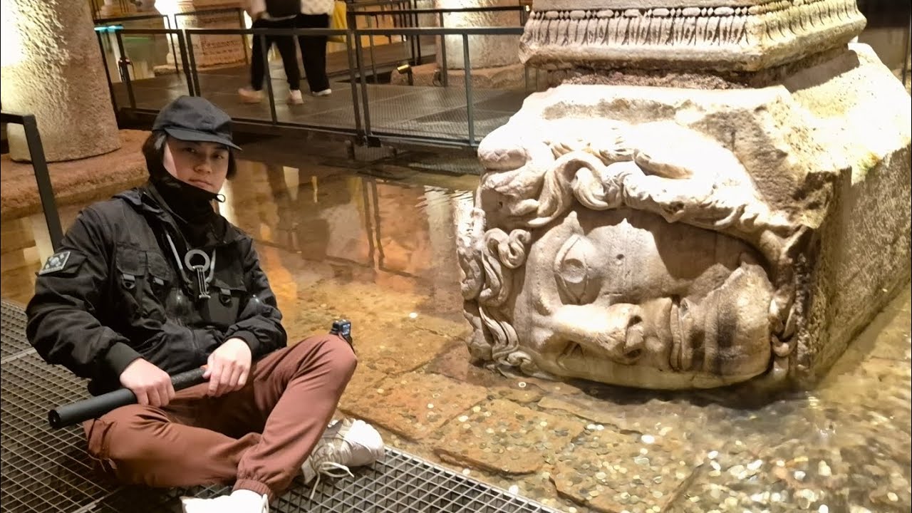 🇹🇷튀르키예 이스탄불 예레바탄 지하 궁전(메두사) 🇹🇷Turkey Istanbul Yerebatan Underground Palace (Medusa)