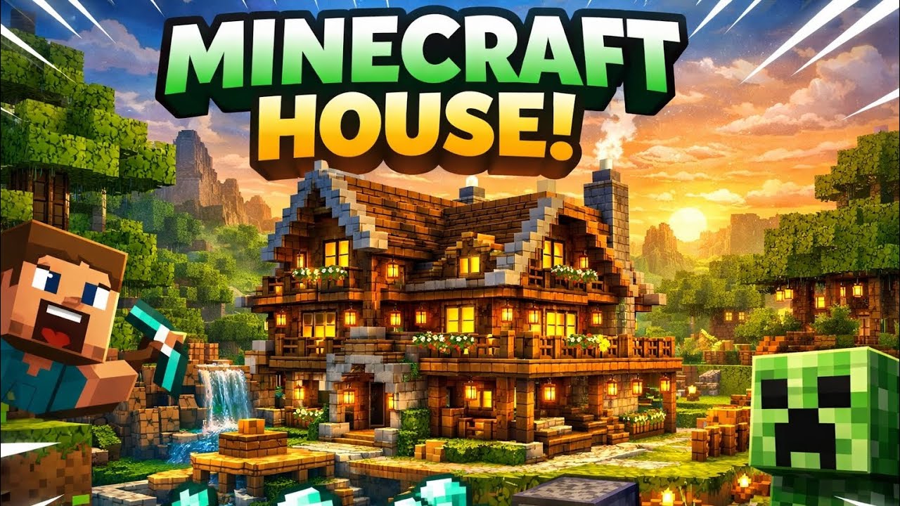 Minecraft house😍😍