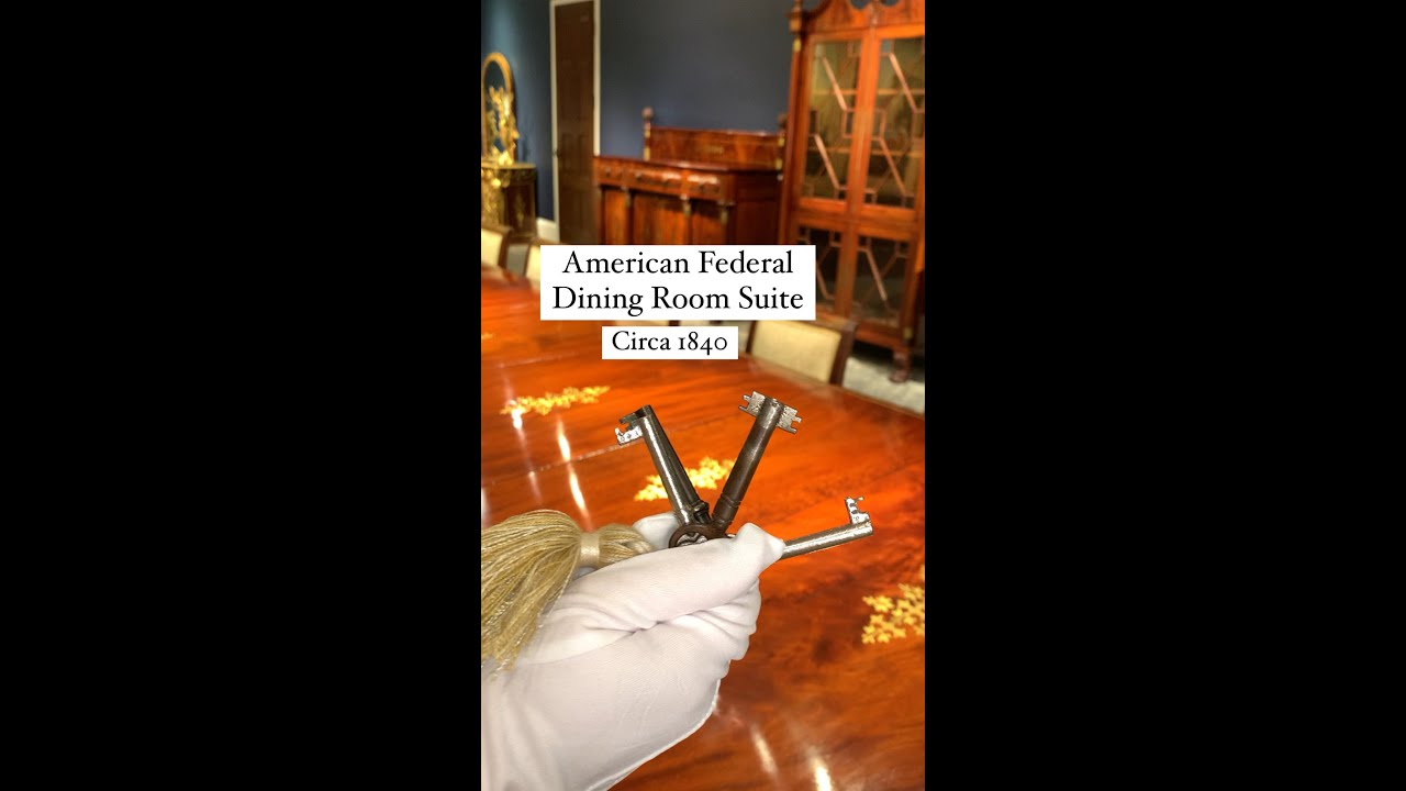 American Federal-Style Dining Room Suite