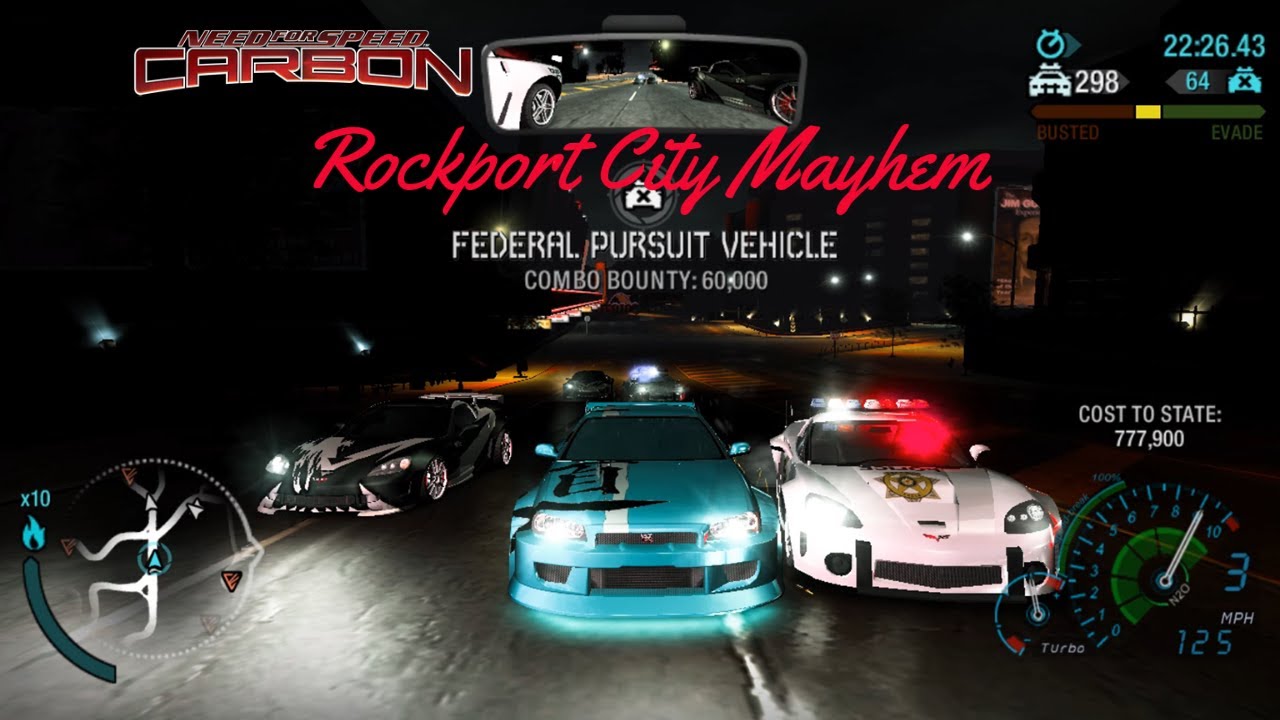 NFS Carbon - Rockport City Mayhem HD