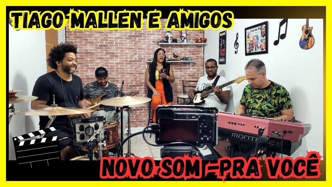 NOVO SOM - PRA VOCÊ - (TIAGO MALLEN E AMIGOS) - MUSICAS QUE MARCARAM - (RECORTE DA LIVE)