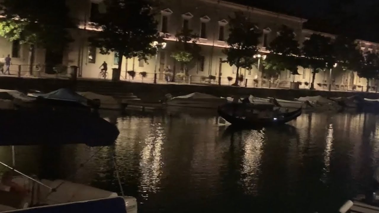 Una serata a peschieraجولة ليلية معكم ف مدينتي الجميلة