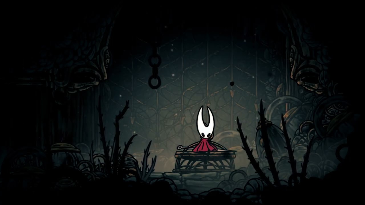 Hollow Knight: Silksong ~ 1hr The Slab Station Bench Ambience With Music [HD]