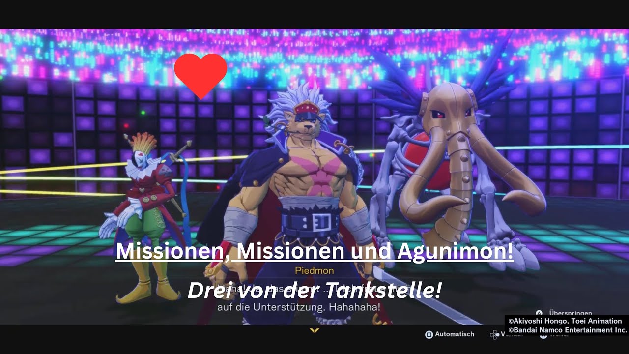 Missionen, Missionen & Agunimon | Digimon Story: Time Stranger