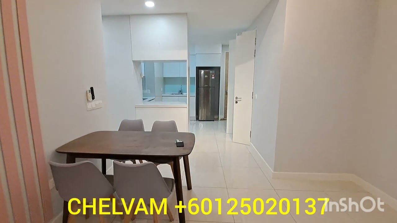 SUITES SENTRAL KL SENTRAL  3 ROOM + 3 BATH ,FF @ CHELVAM +60125020137
