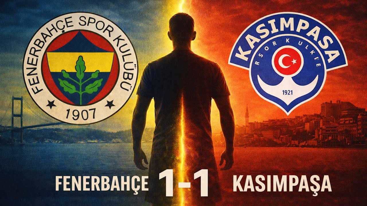 “Bu takım lanetlenmiş!” Fenerbahçe 1-1 Kasımpaşa Maç Yorumu