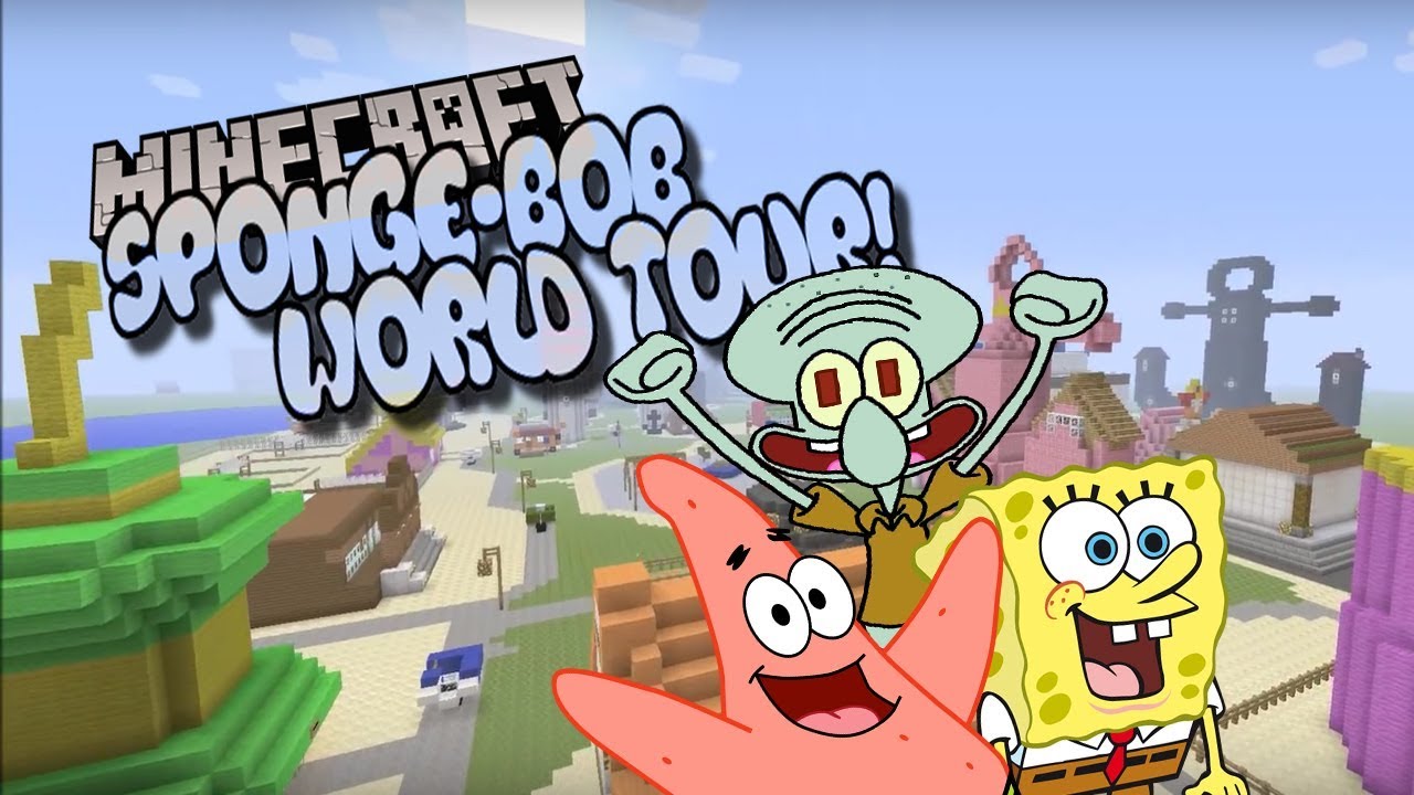 Minecraft Spongbob Bikini Bottom World Tour!