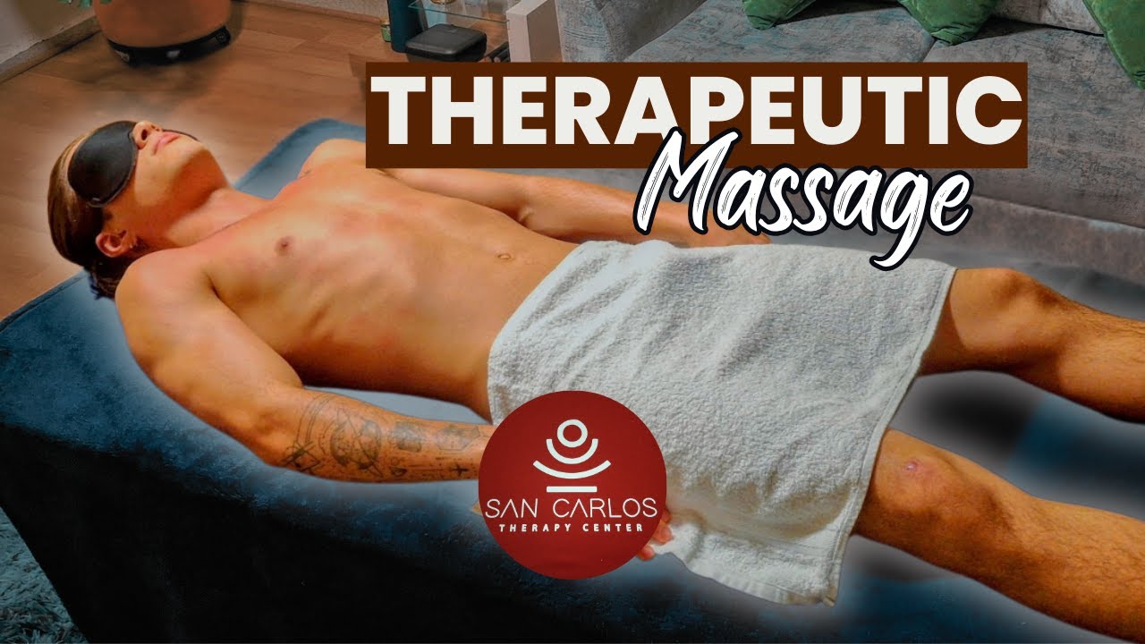 #asmrmassage Dance Teacher needs a therapeutic Massage on his back and neck.