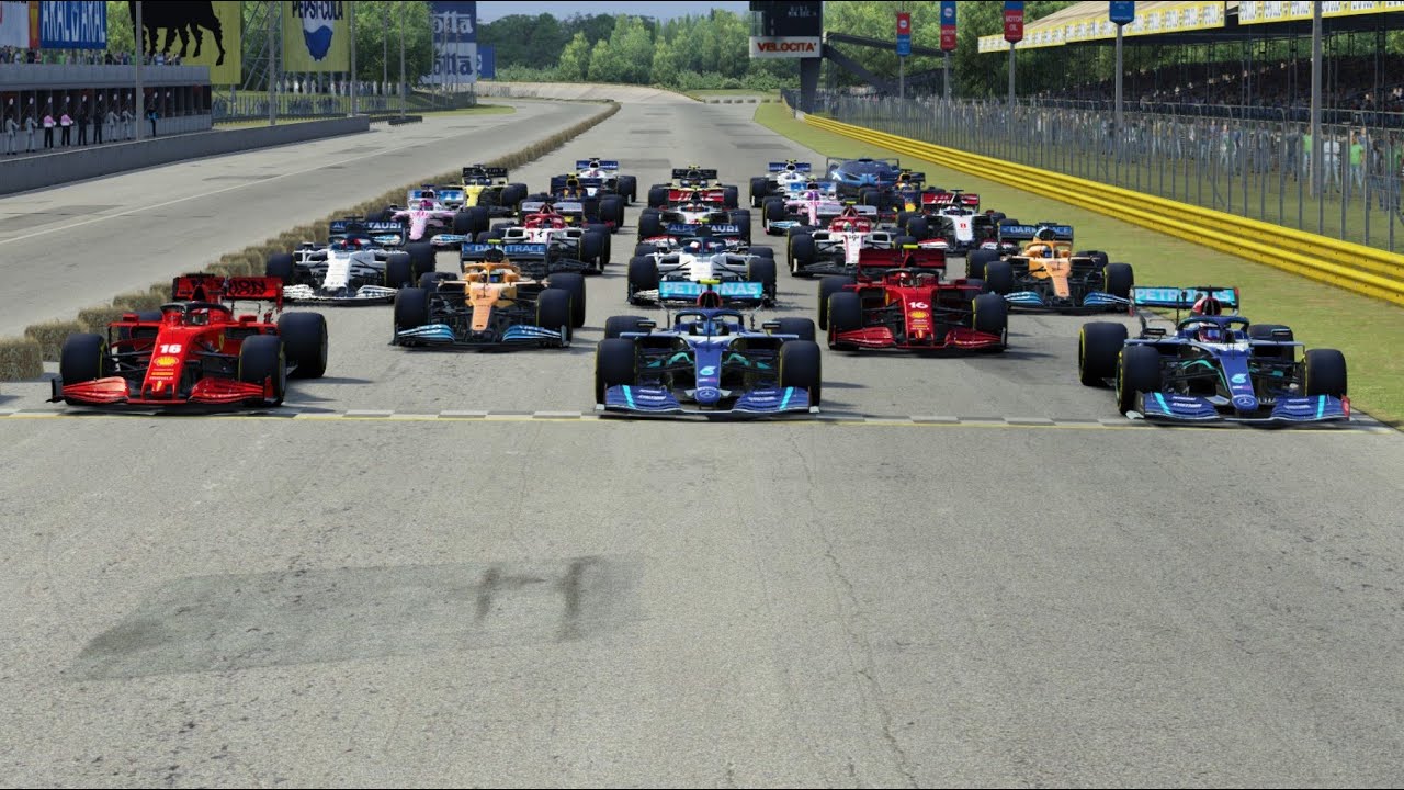 Bugatti Bolide vs F1 Cars Grand Prix 2020 at Monza Full Course