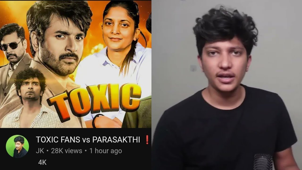 J K Tamil vs Vijay fans on J K Comment on Toxic Vijay fans |Sivakarthikeyan Parasakthi|Jana Nayagan