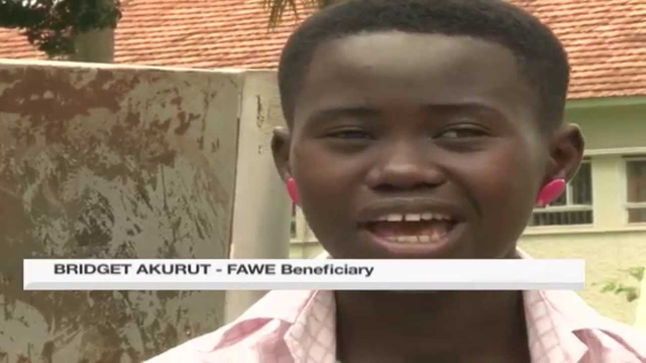FAWE girls receive university education scholarships