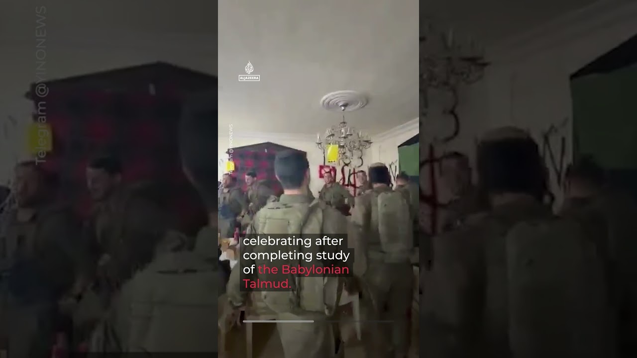Israeli soldiers &lsquo;celebrate&rsquo; inside displaced Lebanese family's home