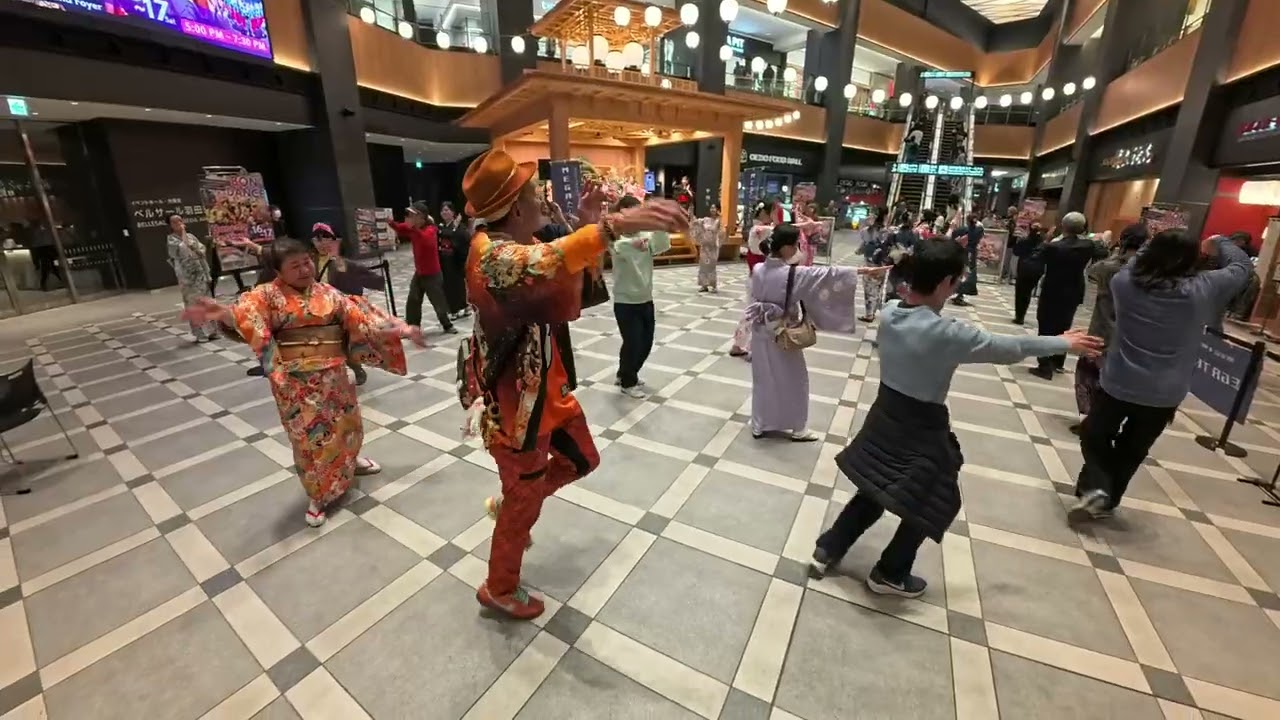 千本桜　盆踊り羽田フェスティバル24　2026年1月16日　羽田エアポートガーデン　#HANEDA FESTIVAL　#MEGAたんす屋