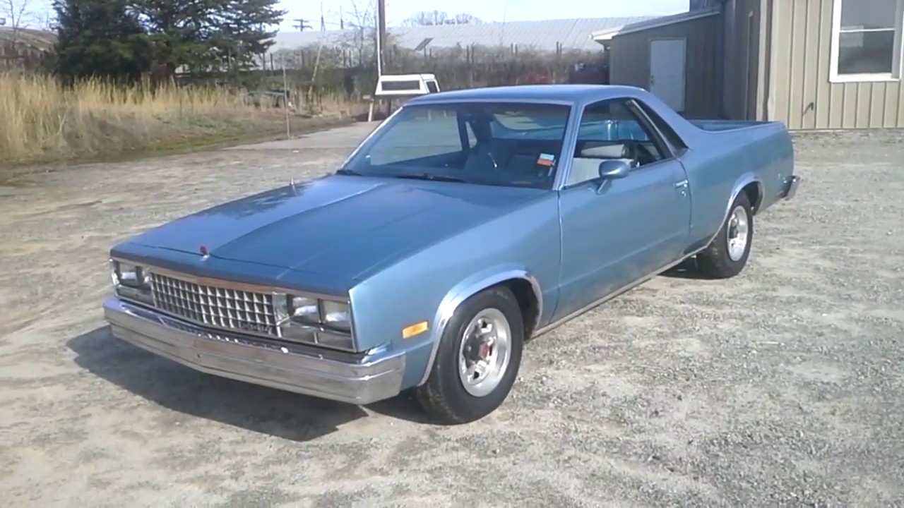 85 El Camino V8 Walk Around