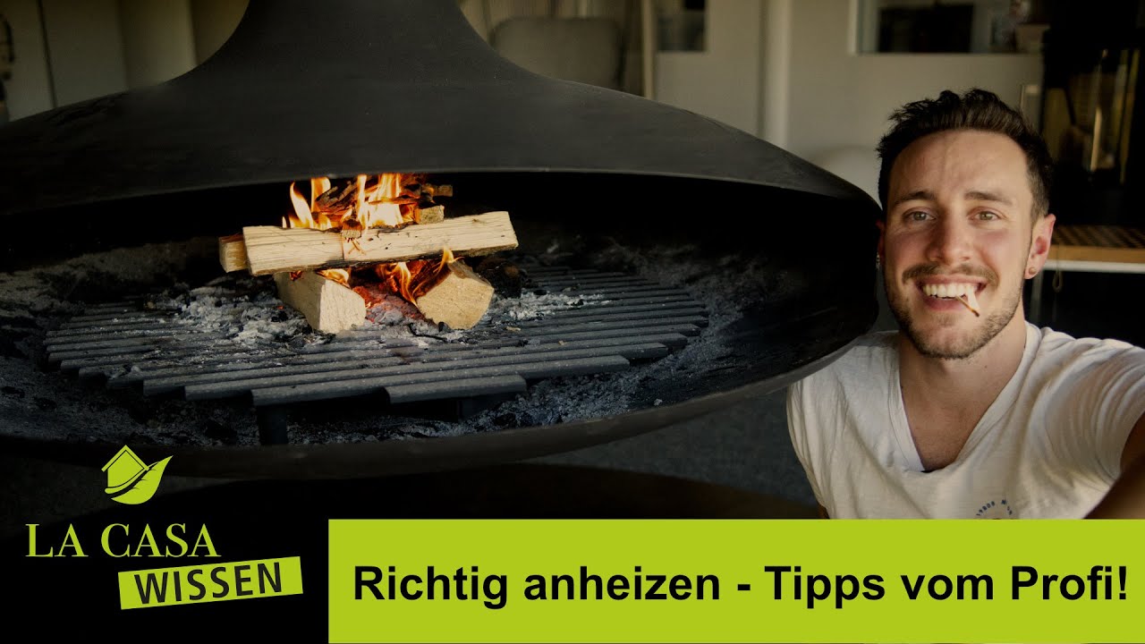 Ofen richtig anheizen
