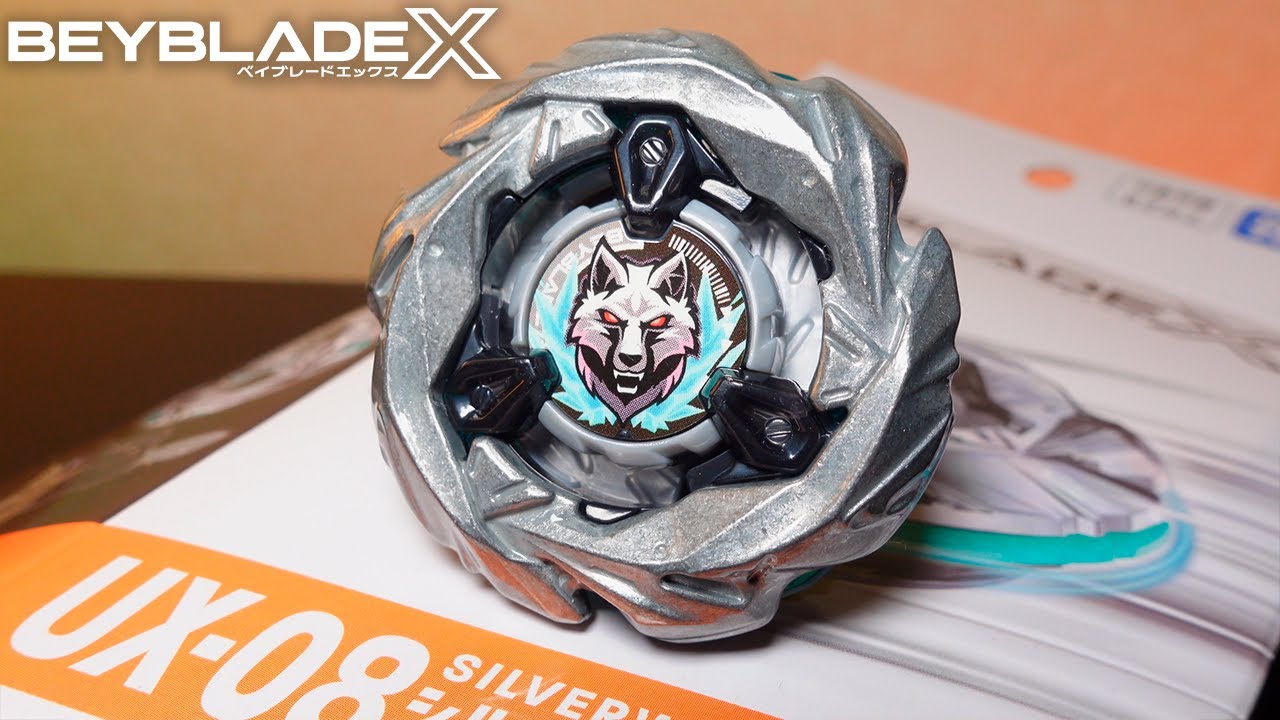 Es El Rey de La Resistencia!👑Nuevo UX-08 SilverWolf 3-80 FB Unboxing y Review de Beyblade X !