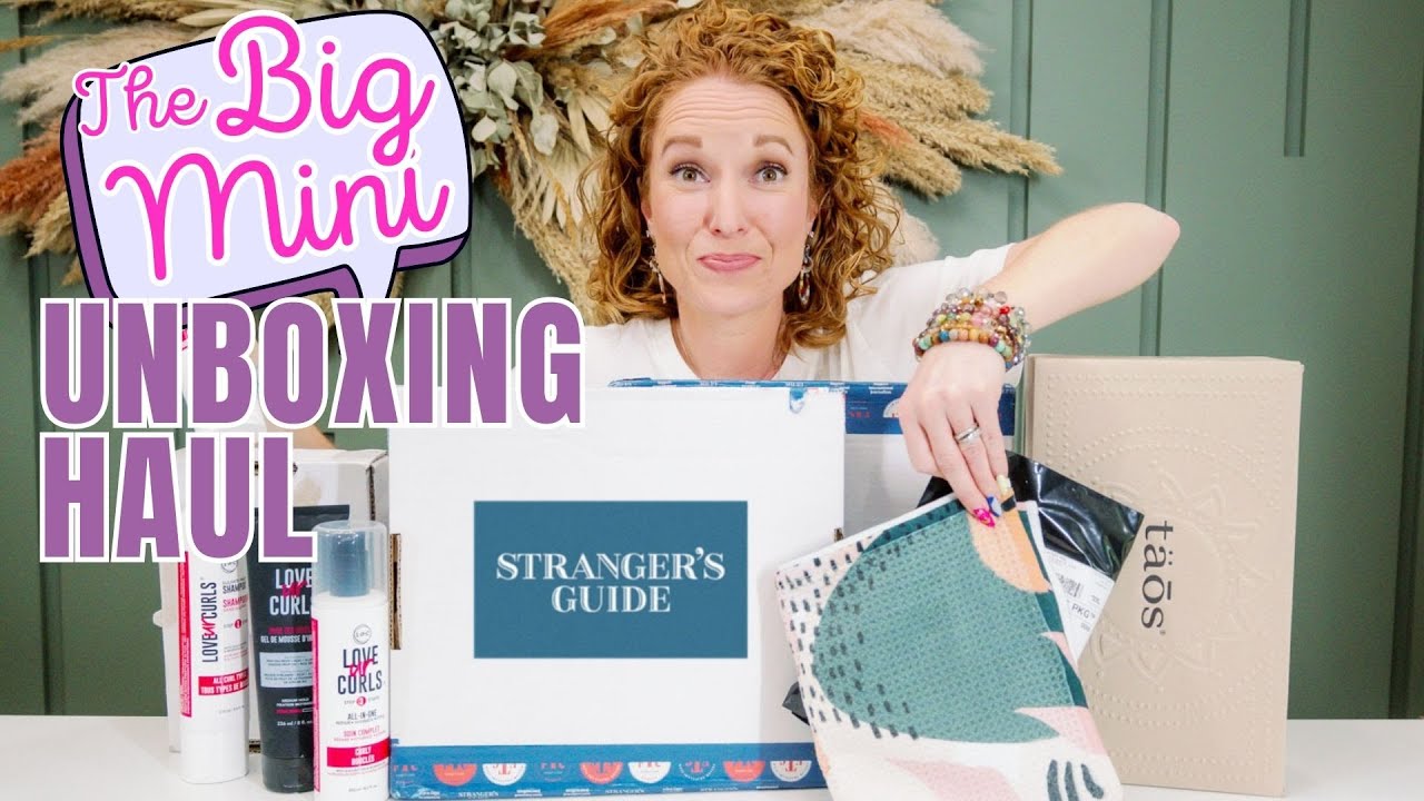 Mini Unboxing Haul 1 Subscription + 4 Must-See Spring Products | Geometry Towels, Taos & More!