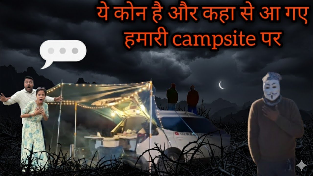 Adventure winter camping in Uttarakhand Camping travel overlanding vlogs ! Vanlife @campingwitharyan