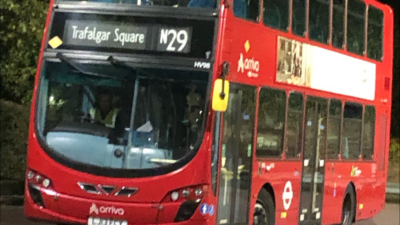 [Adv Calendar Day 2] Arriva London Route N29: Little Park Gardens- Trafalgar Square (LJ13FCY) HV96