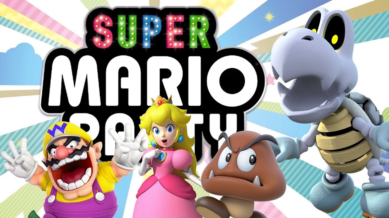Super Mario Party - Rich in Friends (4-player Gameplay)