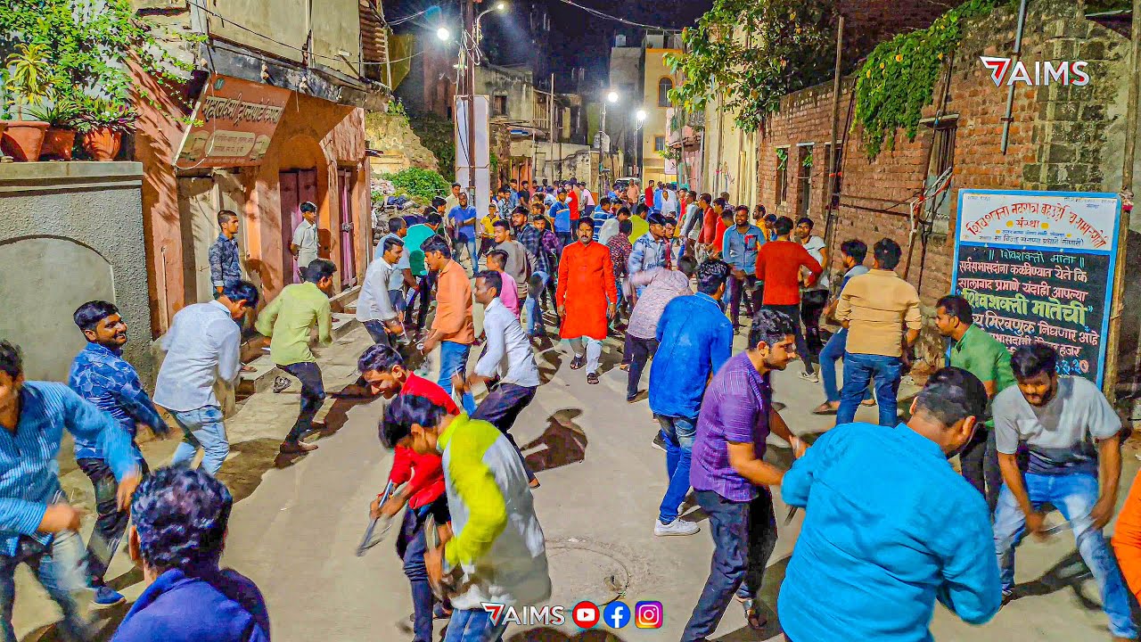 Solapur Lonar Galli Lezim Practice 2022 Navratri #Bijju_Anna_Pradhane #solapur  #lezim