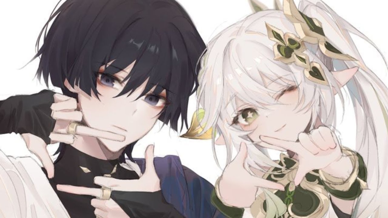 Nahida and Wanderer - Because I'm not human || Genshin Impact edit