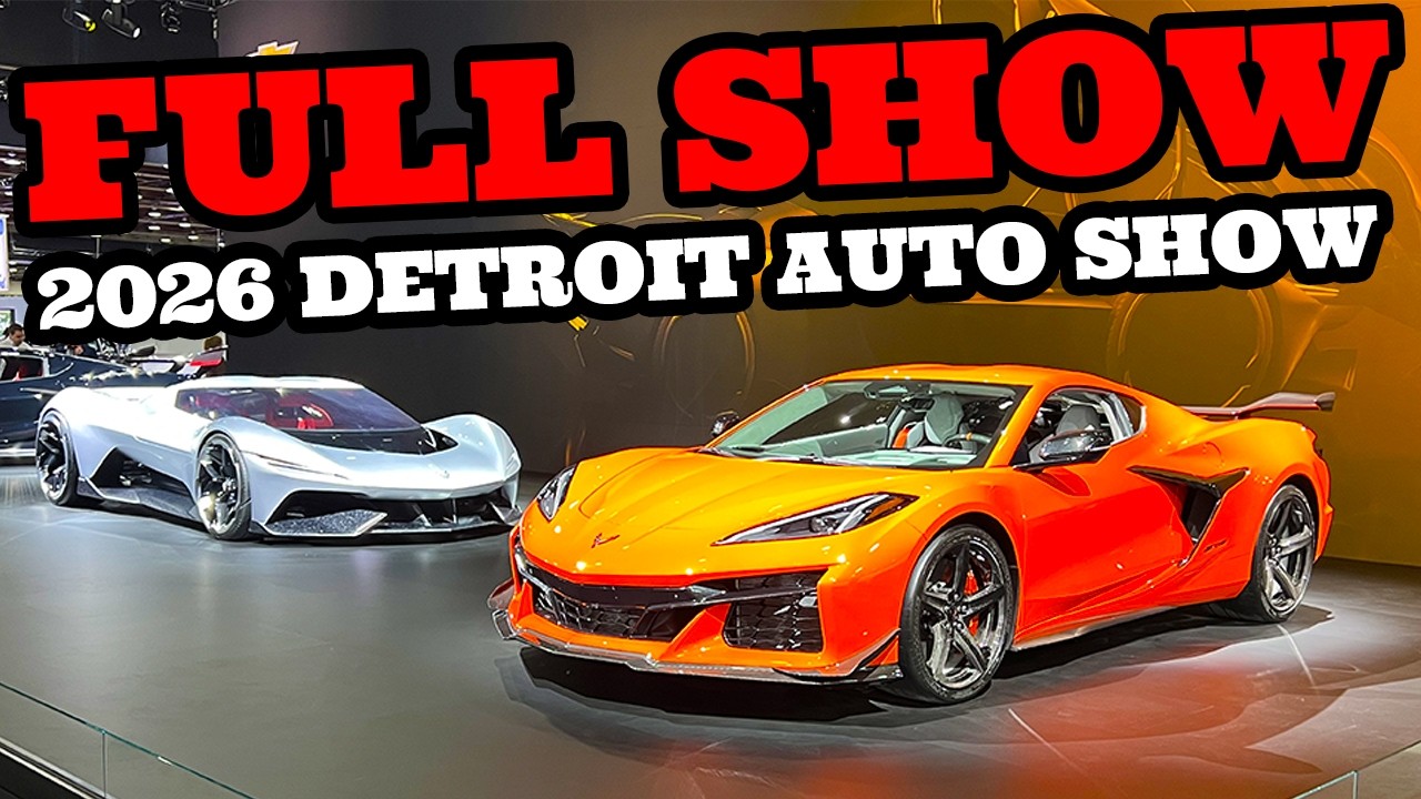 2026 Detroit Auto Show COMPLETE WALKAROUND!