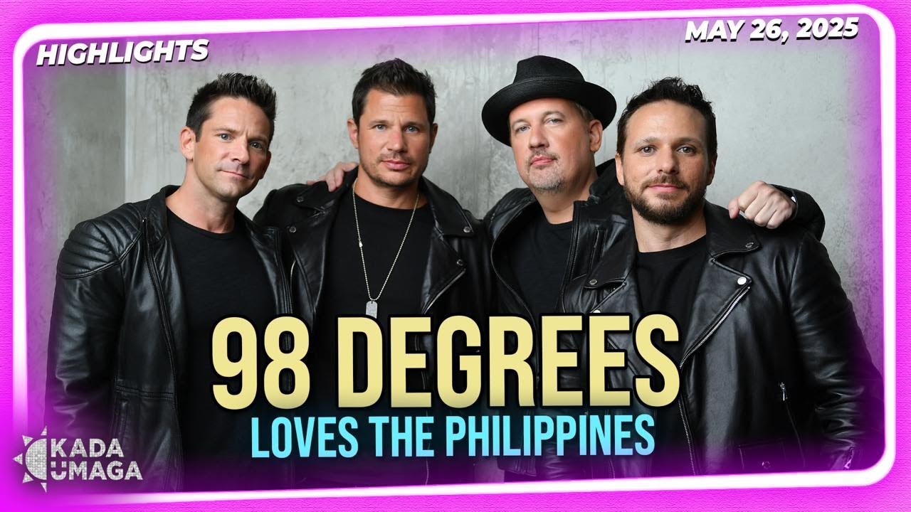 98 Degrees, na-inlove sa ganda ng Pilipinas!
