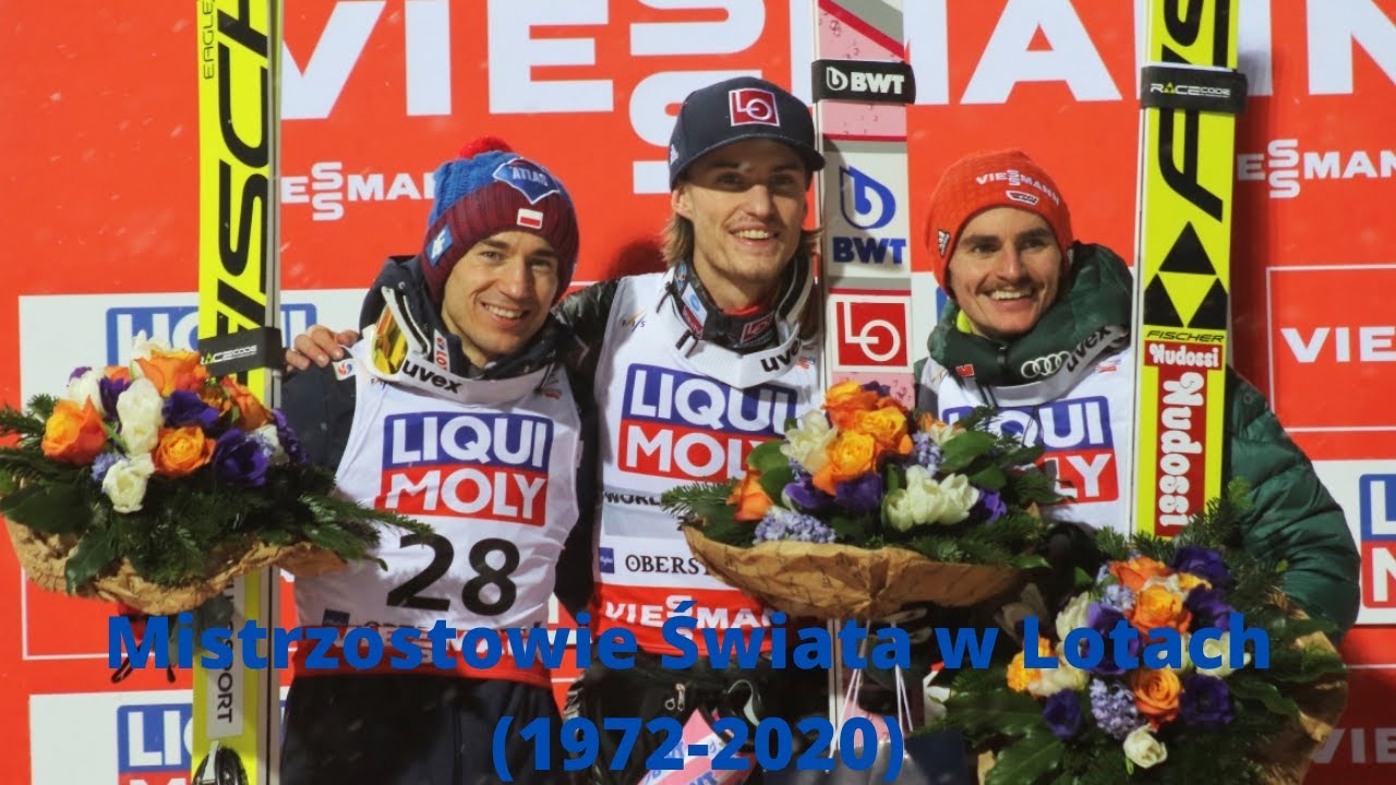 Mistrzowie Świata w Lotach Narciarskich (1972-2020)