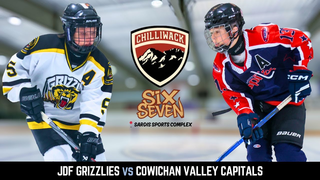 Матч JDF Grizzlies против Cowichan Valley Capitals | 67-й детский слет в Чилливаке