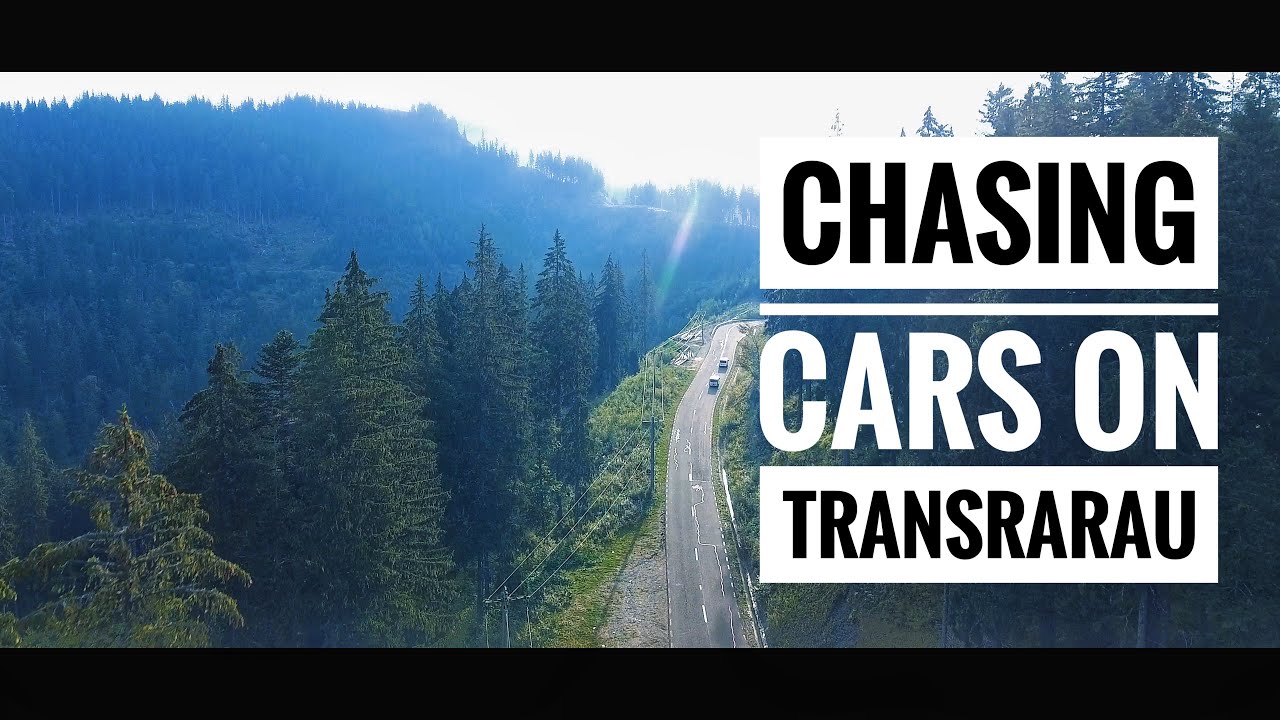 TRANSRARAU - Car case cinematic aerial view