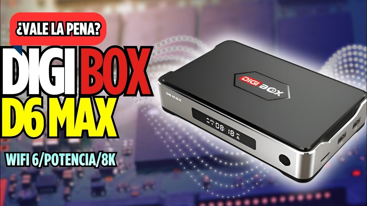 &iquest;La MEJOR TV BOX de 2026? DIGIBOX D6 MAX, POTENCIA Y ESTABILIDAD 👌