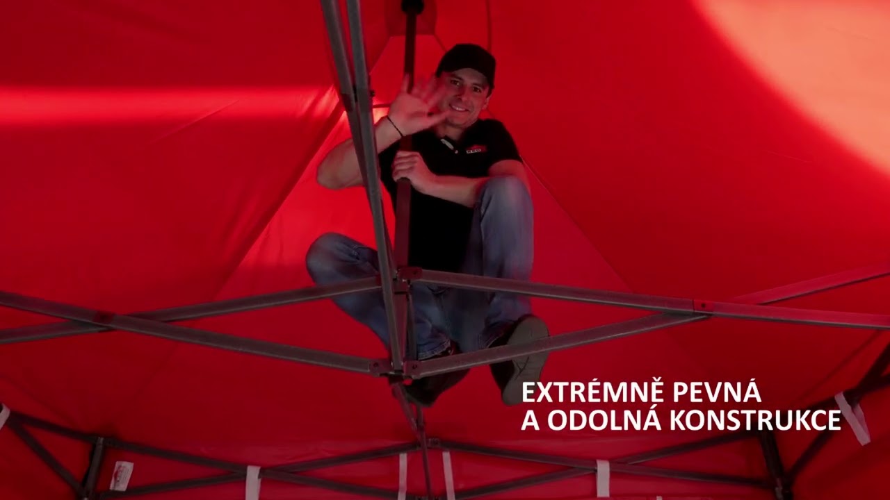 Proč si pořídit nůžkový párty stan RedX PROFI EXTREME COMPOSITE?