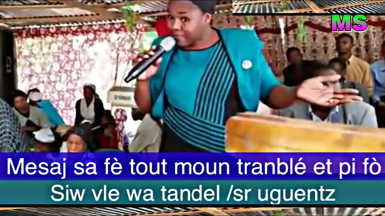Mesaj  sè Uguentz ki fè tout moun tranblé /Amèn 🙏