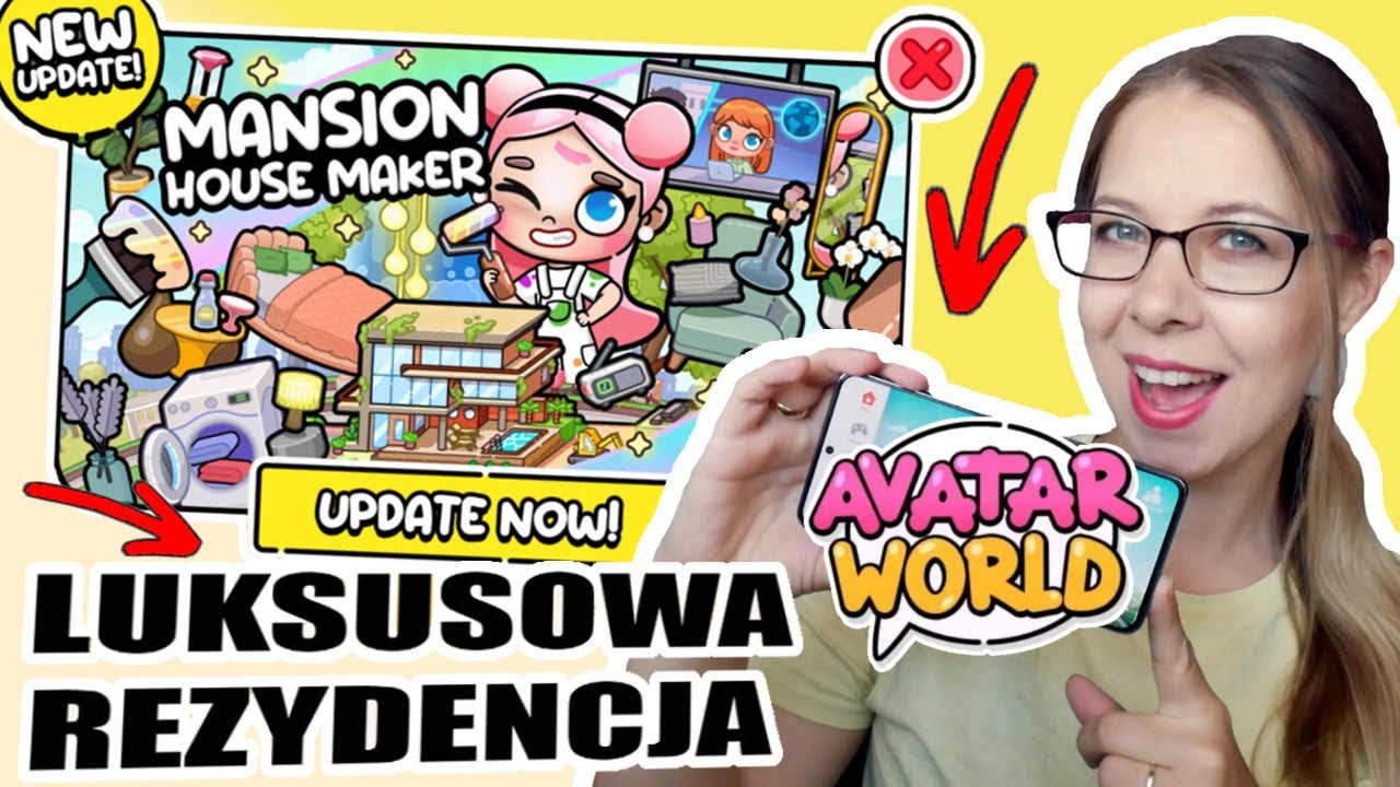 LUKSUSOWY APARTAMENT 💗 DODATEK W AVATAR WORLD #avatarworld #dodatek #granatelefon