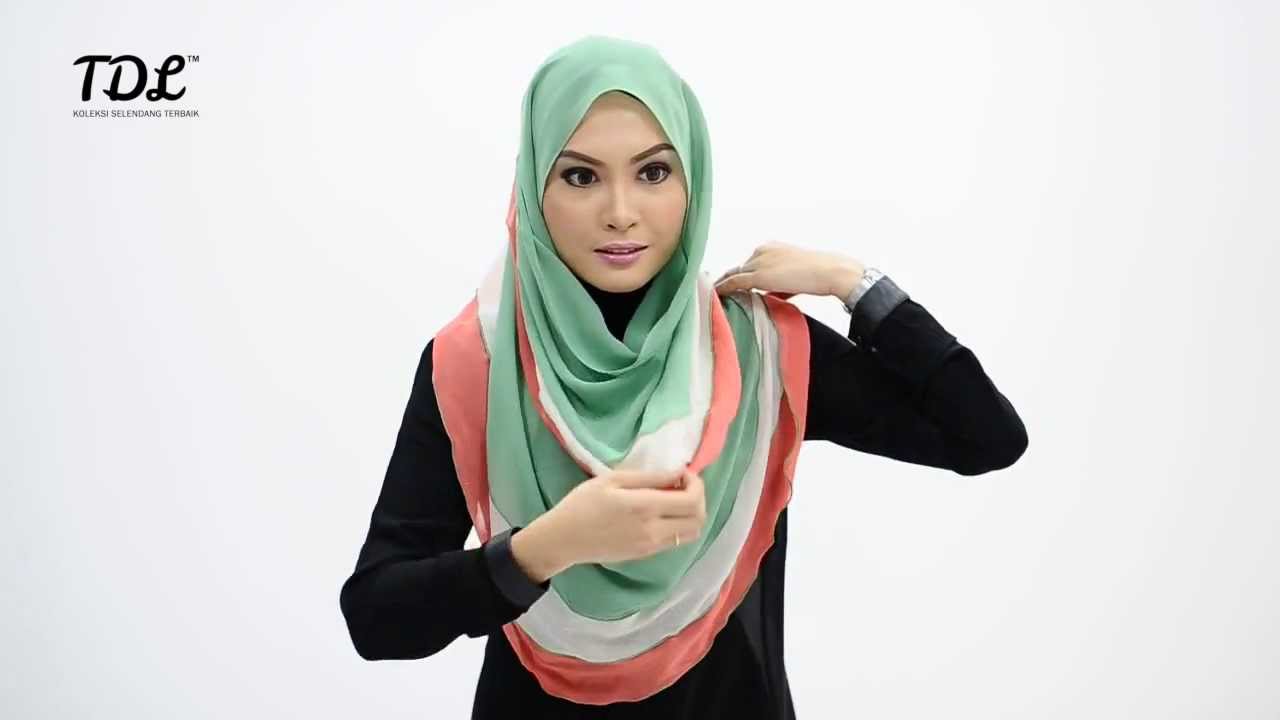 Dua Cara Menggayakan Shawl Aleeya Oleh TDL