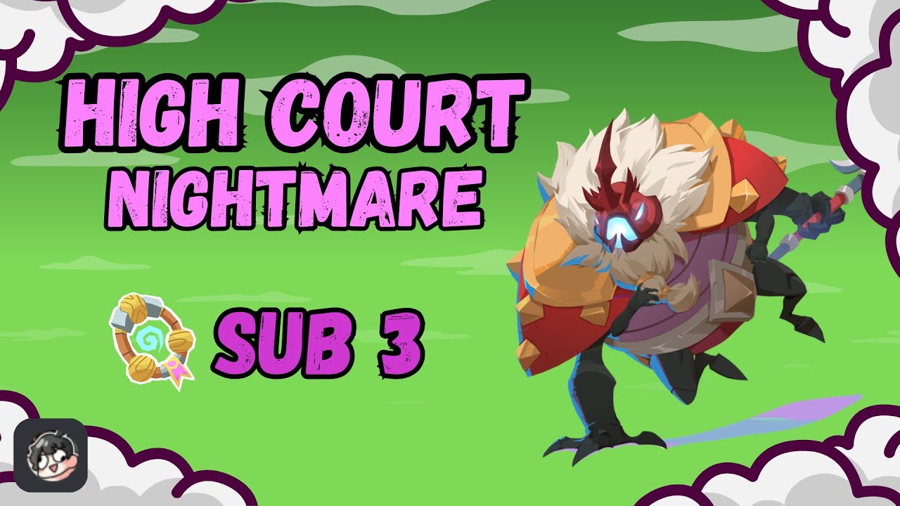 The High Court Nightmare Sub3 - Builds at the end - S/O Moros