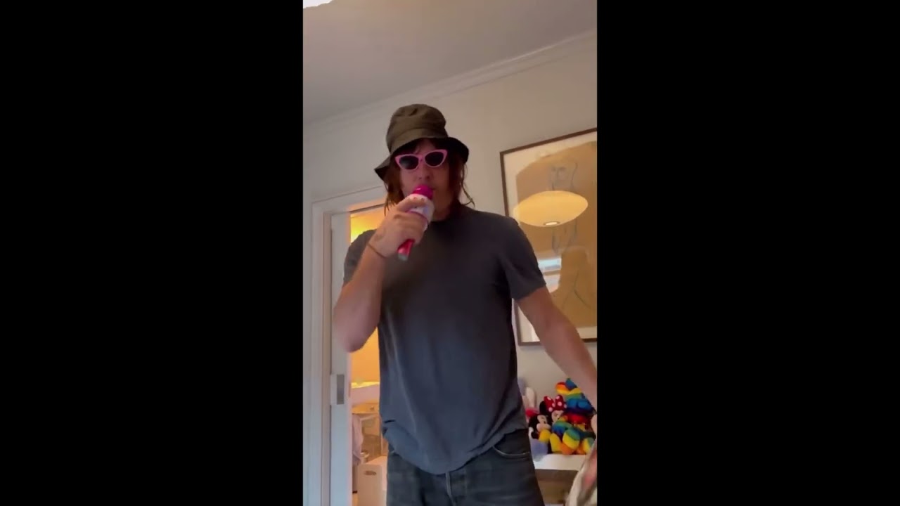 Norman Reedus as a Dad is Precious