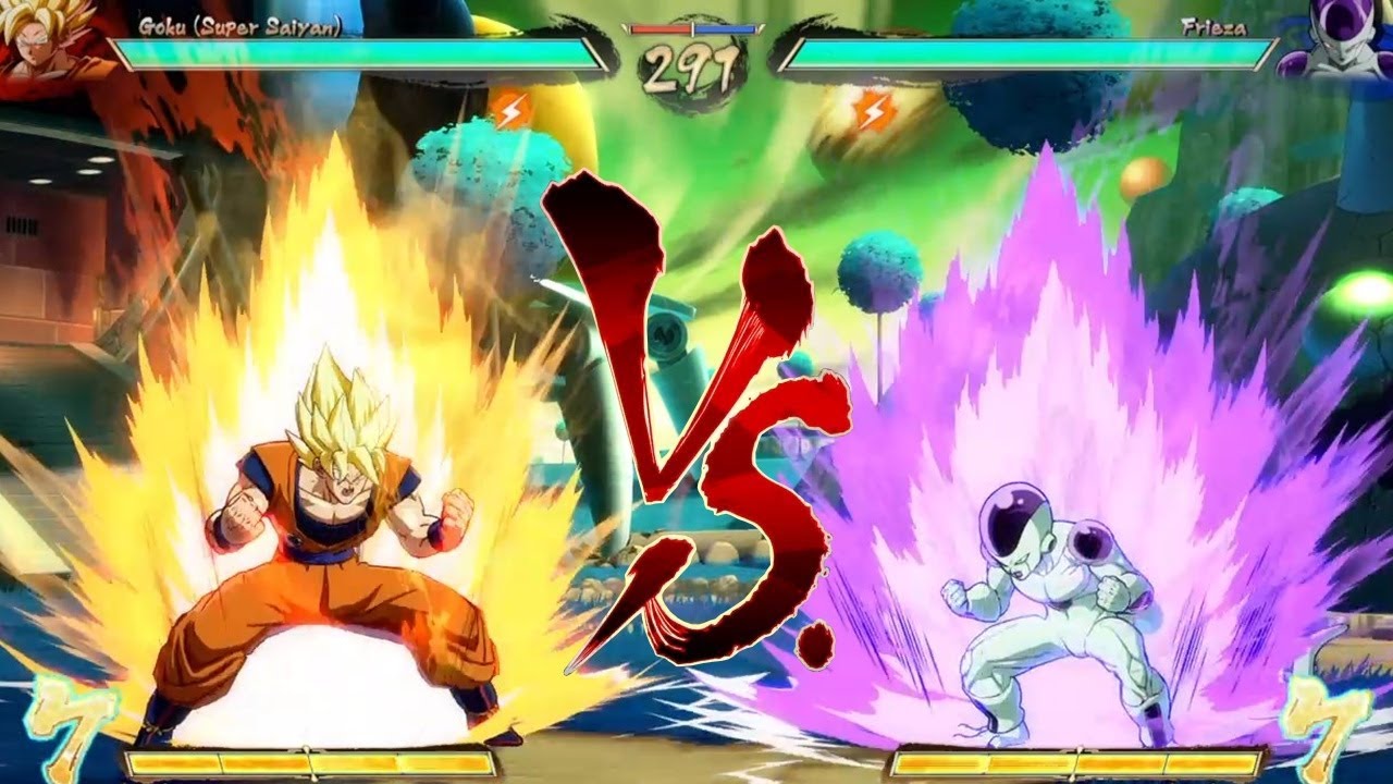 Dragon Ball FighterZ - Goku (Super Saiyan) Vs. Frieza
