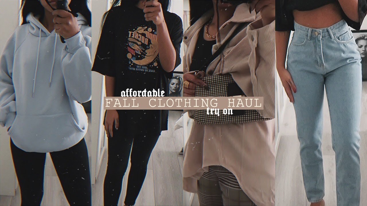 affordable fall clothing haul. | SHEIN