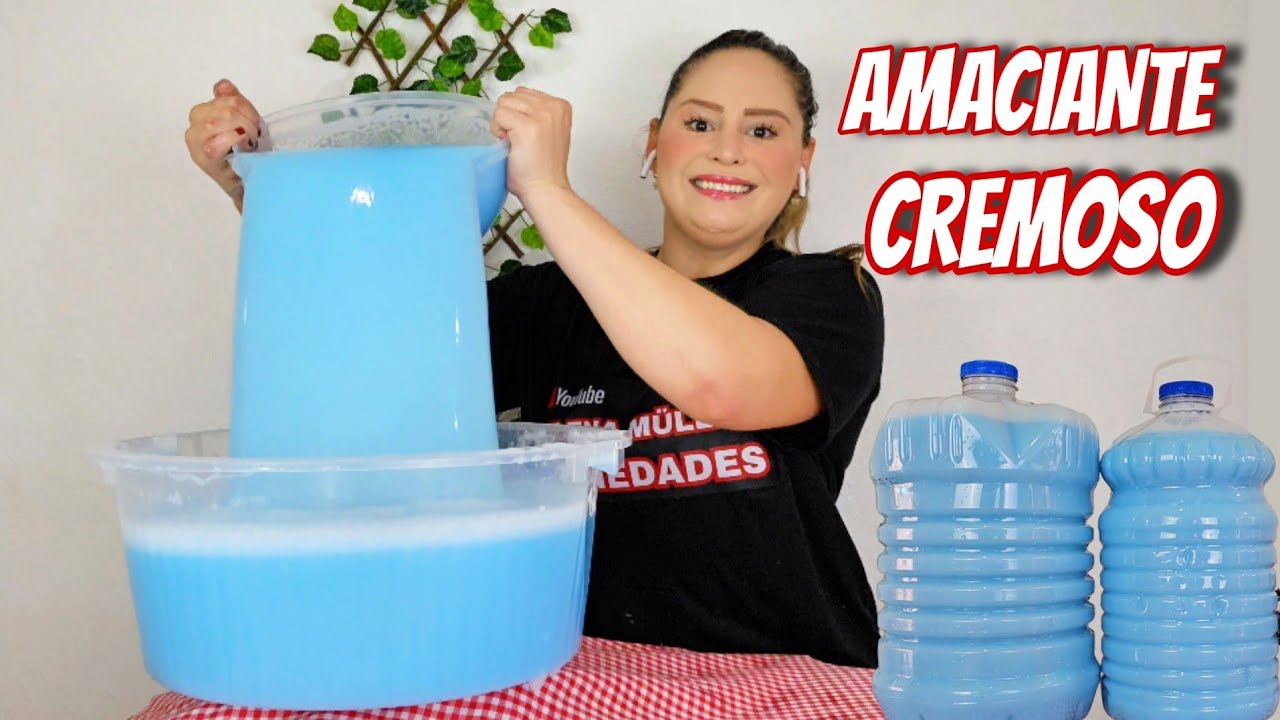 AMACIANTE CREMOSO COM CREME CAPILAR: RESULTADO ÍNCRIVEL ROUPAS MACIAS E PERFUMADAS
