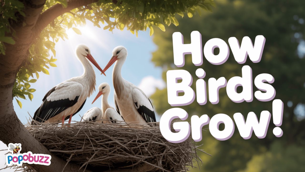 Egg to Sky! Bird Life Cycle Rhyme for Kids &ndash; Cheep Cheep Fun!