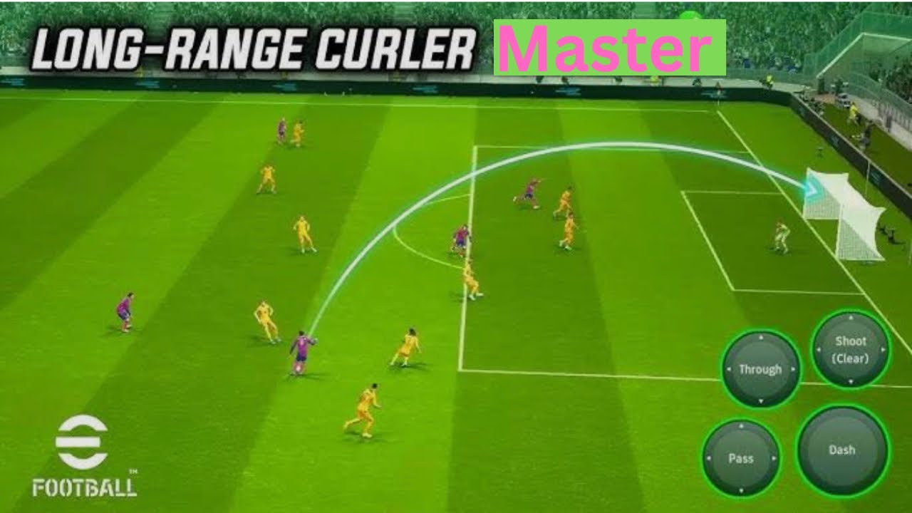 Long Range Curler : Score From Anywhere #efootball 