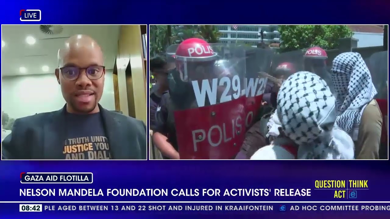 Nelson Mandela Foundation calls for activists' release