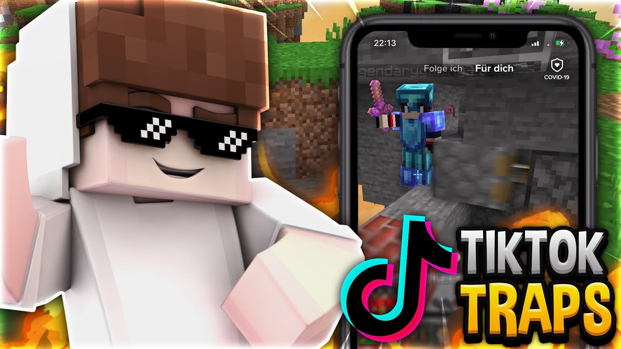 Ich TESTE virale TIKTOK FALLEN in Minecraft